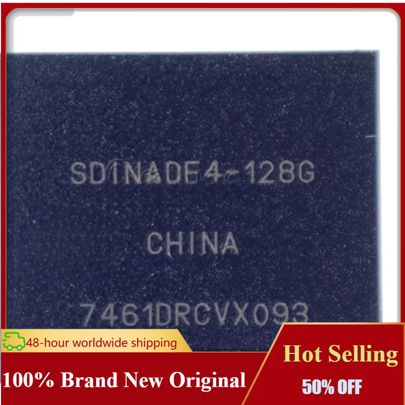 1-10PCS SDINADF4-128G BGA153 EMMC Memory Chip Brand New in Stock Hot Selling