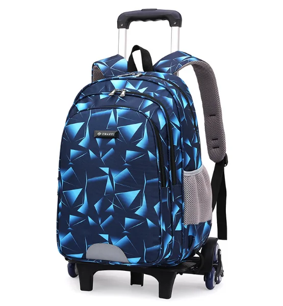 kids Trolley Bags school bags with wheels for boys School trolley luggage bags Trolley School Bags 2 or 6 Wheels Primary School