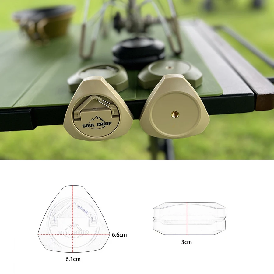 1 قطعة خطاف المظلة المغناطيسي متعدد الاستخدامات للتخييم ، حامل السيارة سريع التركيب ، حامل مصباح الخيمة الخارجية ، معدات خارجية #2