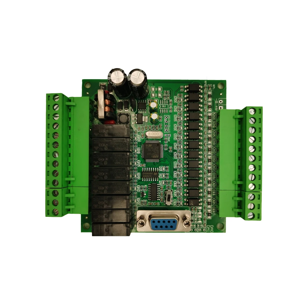 Imagem -03 - Industrial Plc Controlador Lógico Programável Módulo de Relé 1n20mr com Case dc Fx1n 32mcu