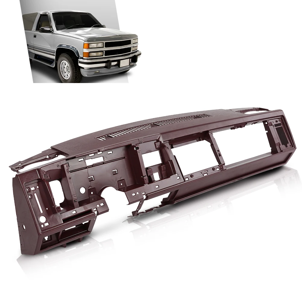 Fit For 1988-1994 Chevy GMC C/K Truck Suburban Blazer Dashboard Dash Core Red