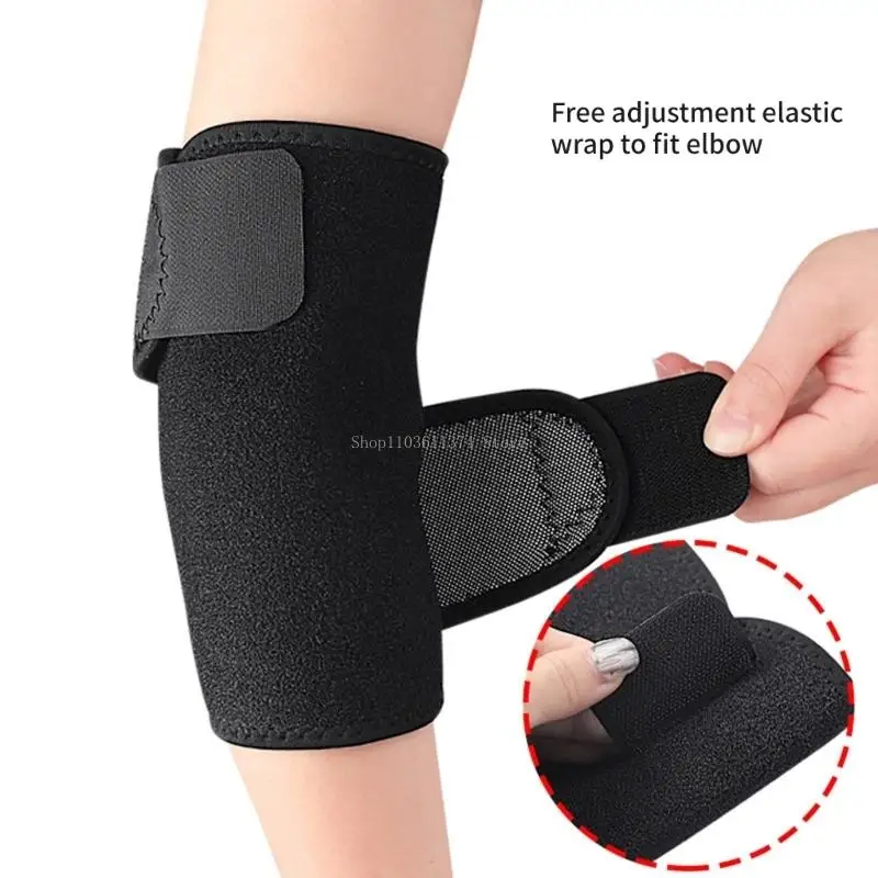 Elbow Support Softball Elbow Guard Elbow Pad Elbow Support Adjustable Tennis Elbow Brace for Men and Women