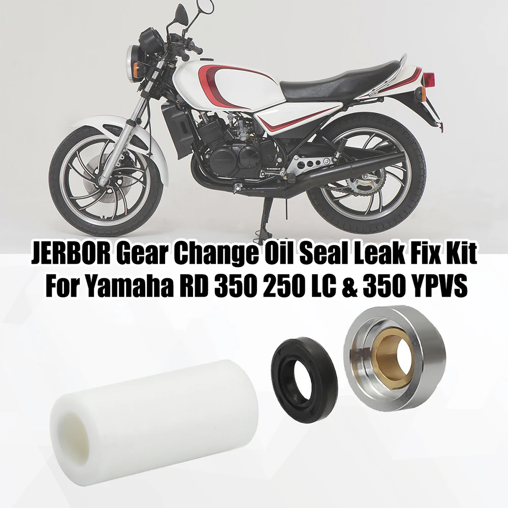 

Gear Shift Oil Seal Leakage Repair Kit For Yamaha RD 350 250 LC & 350 YPVS Gear Change Shift Oil Seal Leak Fix