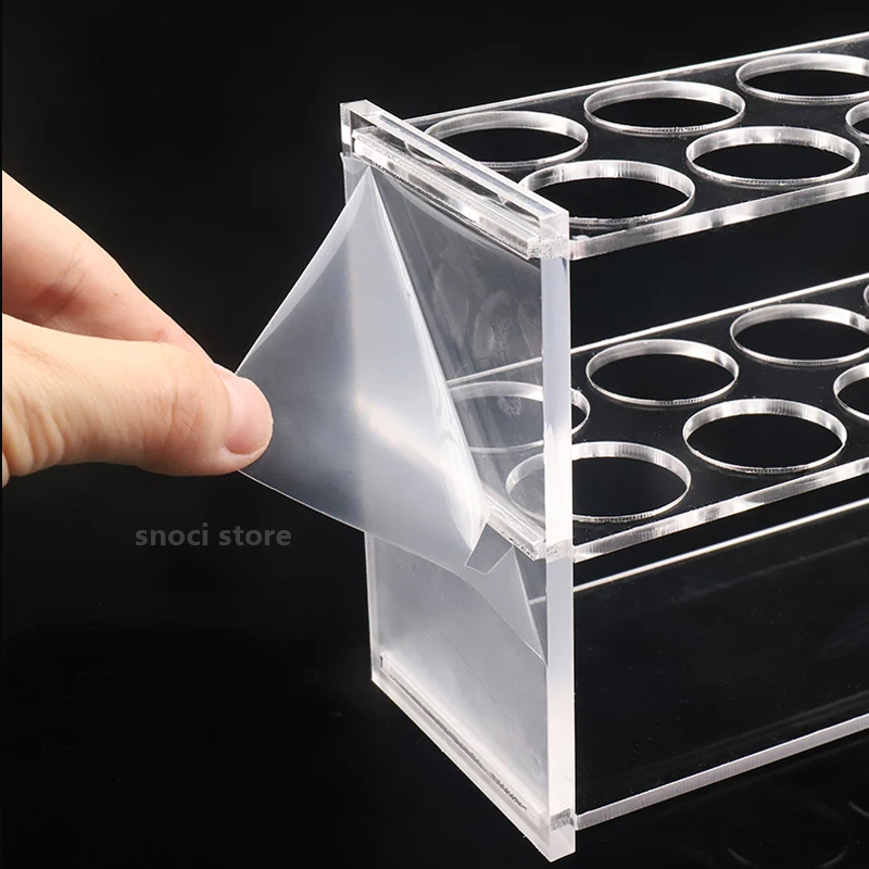 Lab  Organic glass colorimetric tube rack Glass ​Centrifuge Tube Colorimetric Rack Stands Acrylic Laboratory Test Container