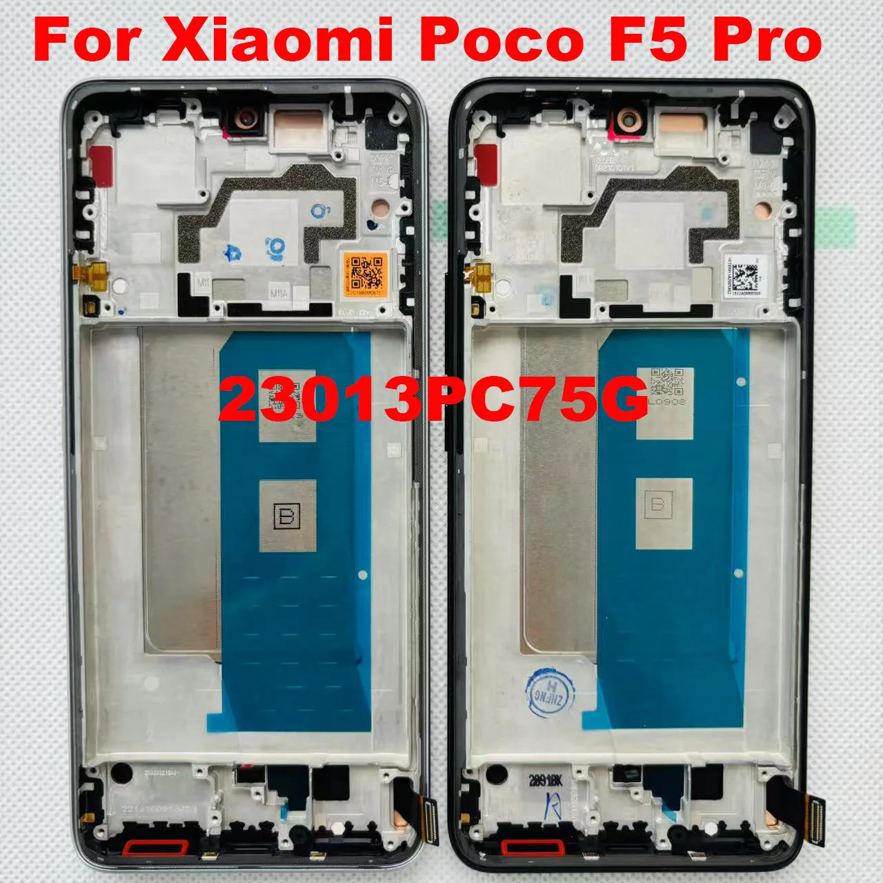 amoled-originale-667-''per-xiaomi-poco-f5-pro-display-lcd-cornice-touch-panel-digitizer-per-xiaomi-redmi-k60-k60-pro-schermo-lcd