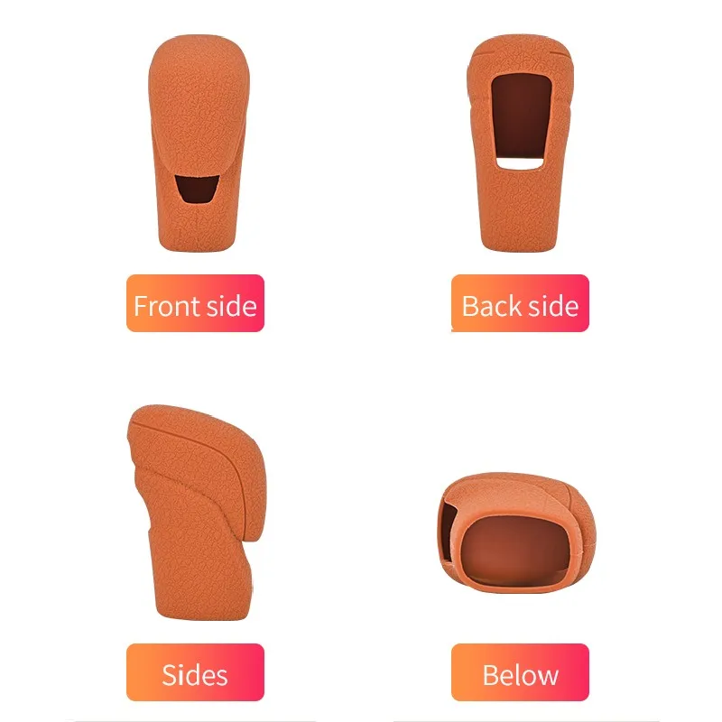 For Nissan Armada Y62 2017~2026 Car Shift Knob Covers Automatic Transmission Head Silicone Protector Case Decoration Accessories 5