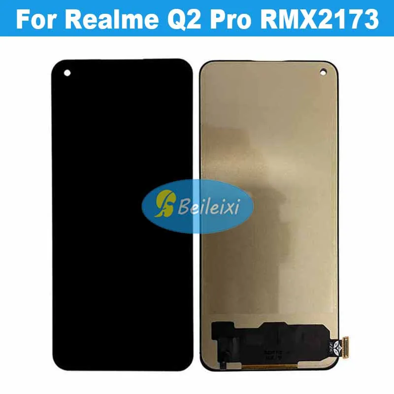 Pantalla LCD táctil para móvil, montaje de digitalizador para Realme Q2 Pro 5G RMX2173, piezas de repuesto