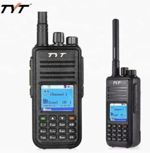 Free shipping MD-UV380 Tyt hot selling 5W VHF UHF Walkie Talkie Dmr Dual Band 2000mAh Two Way Radio