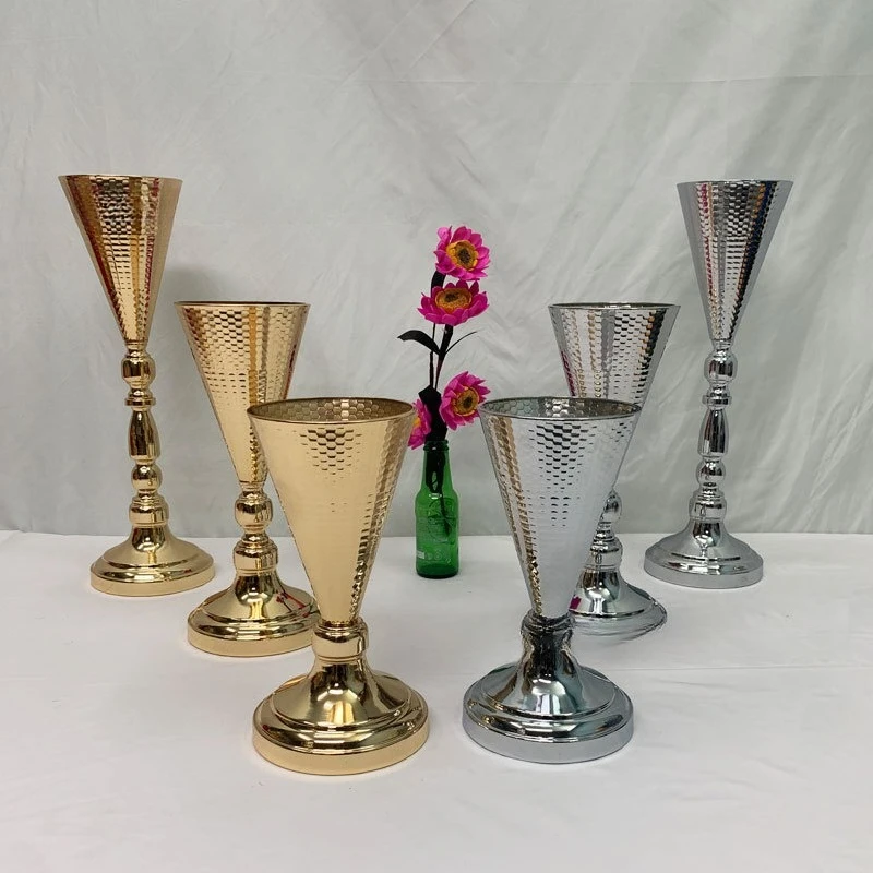 Hotel wedding main table decorative flower arrangement ornament sign-in table flower stand ornament