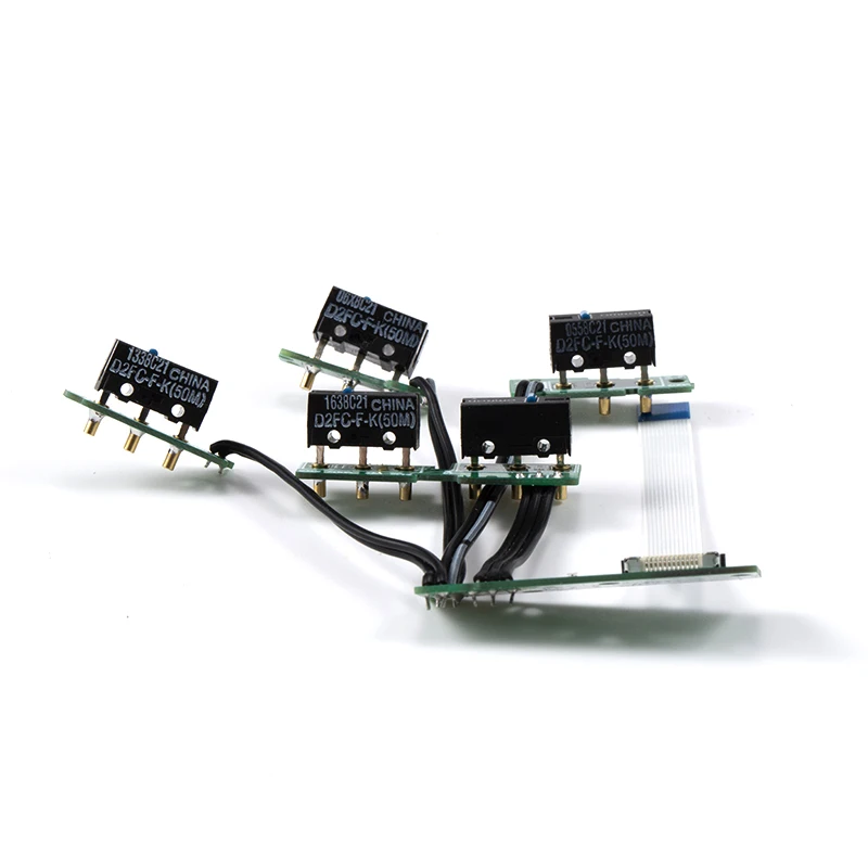For compatible G703/G703 HERO Mouse Repair Parts: Solderless Heat-Plugging Microswitch Button Small Motherboard Line Connector