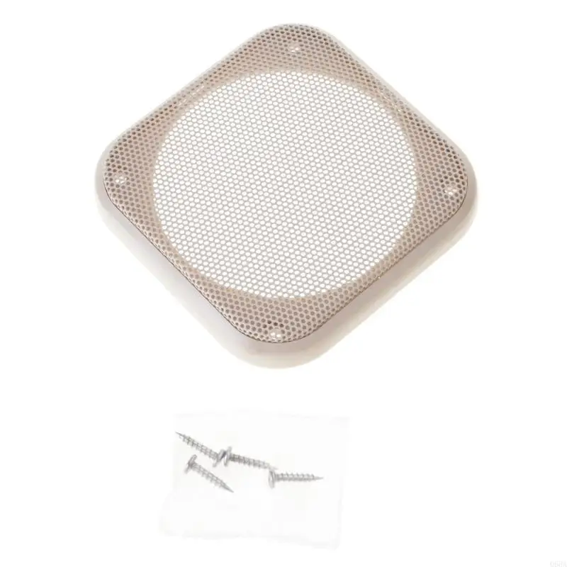 4 인치/5 인치 스퀘어 스피커 그릴 커버 장식 메시 그릴 먼지 덮개