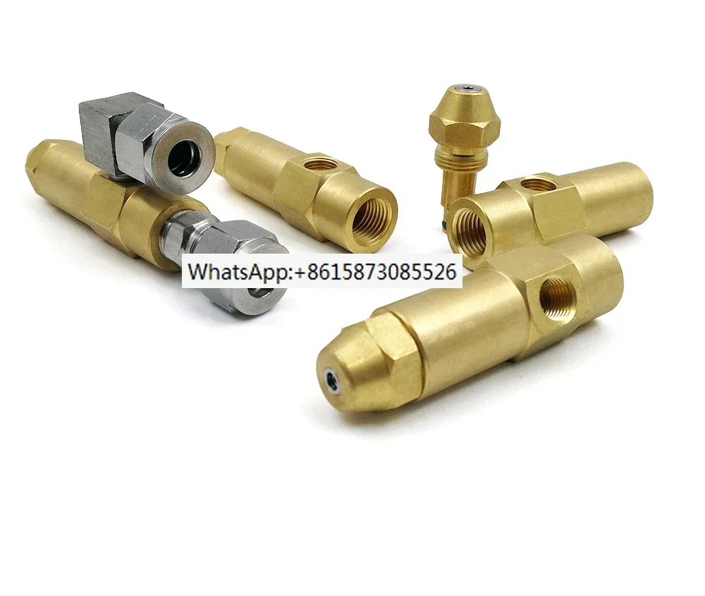 Ignition System Burner Oil Nozzle Brass Waste Fuel Injector Sprayer High Voltage Pulse Boiler Stabilizer Plate Igniter Needle