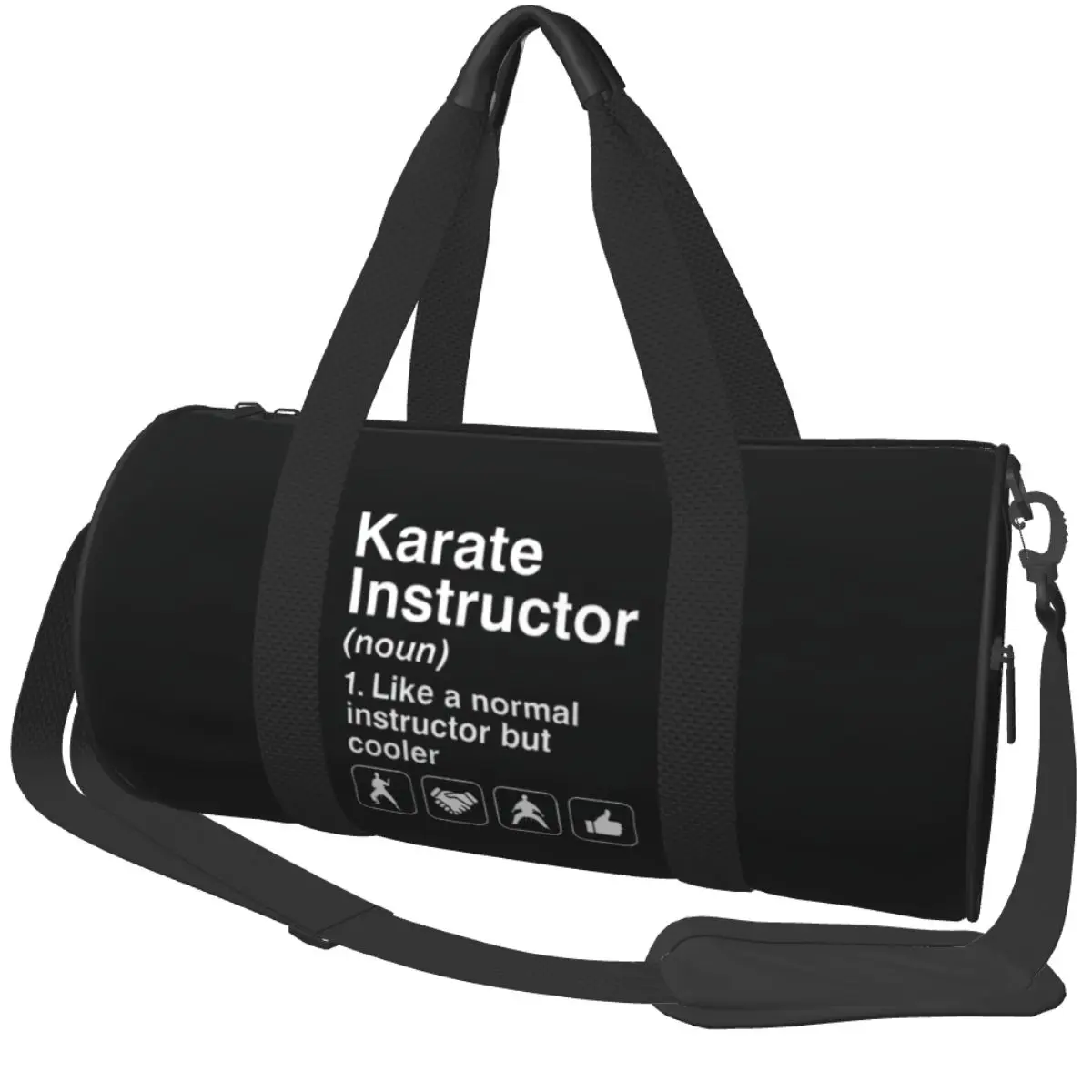 Karate Sport Bags Gym Accessories Gym Bag Oxford Men Women Design Handbag Training Retro Fitness Bag