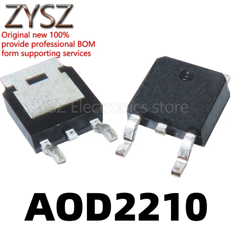 5PCS AOD2210 N-channel MOSFET 18A 200V chip TO252