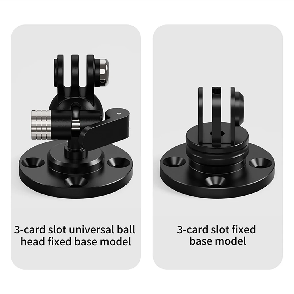 Kamera Stativ Basis Adapter 1/4 3/8 M6 Loch Aluminium Feste Platte Wand Halterung für DSLR GoPro Magic Arm Projektor Monitor Halterung – Detail 8