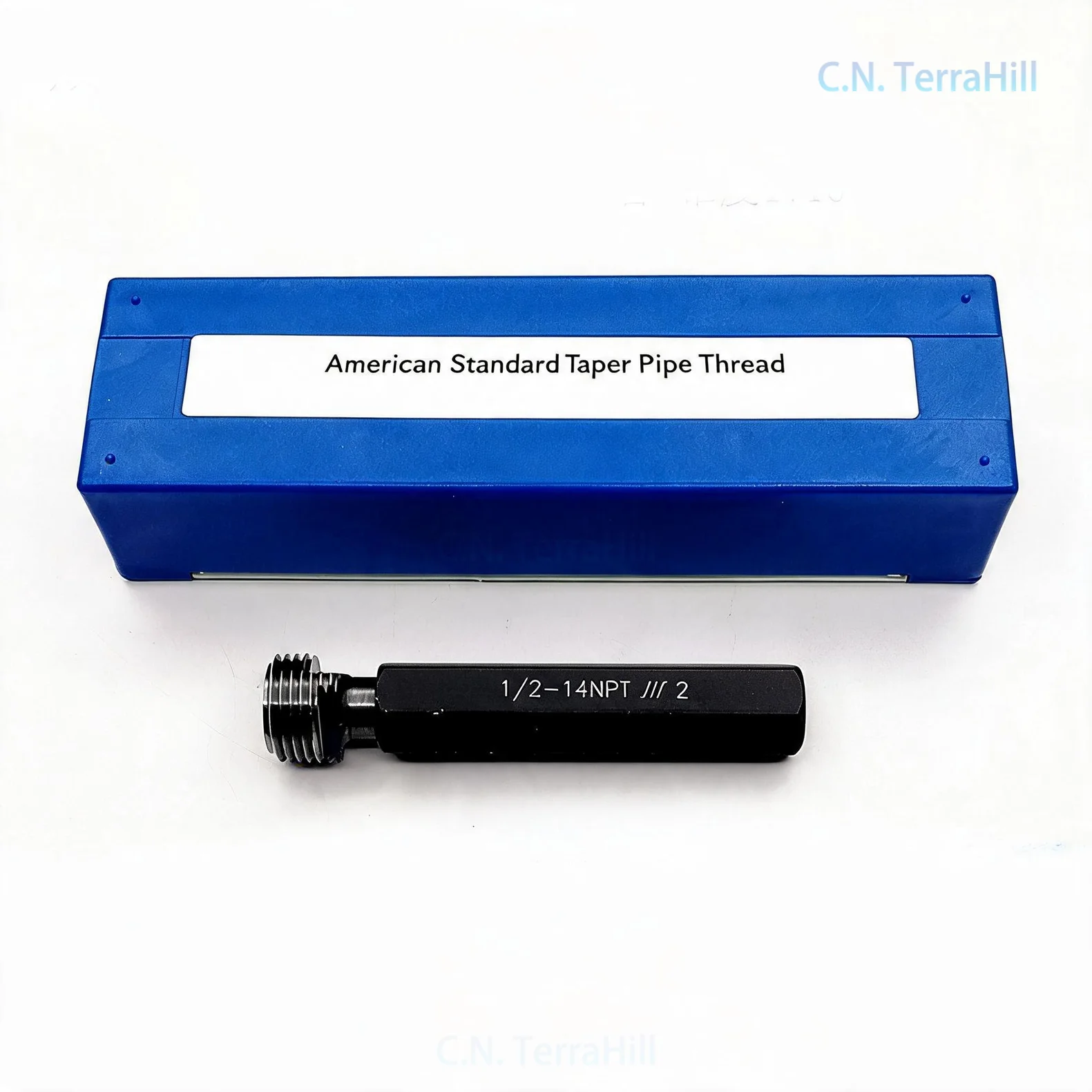 NPT Thread Plug and Ring Gauge Set 60 Degree Taper Pipe Gauge 1/8 1/4 3/8 1/2 3/4 1 Inch