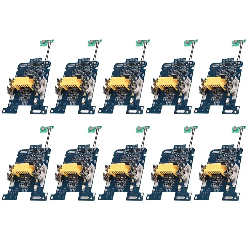 AS60-10Pcs BL1830 Li- Battery BMS PCB Charging Protection Board For 18V Power Tool BL1815 BL1860 LXT400 Bl1850
