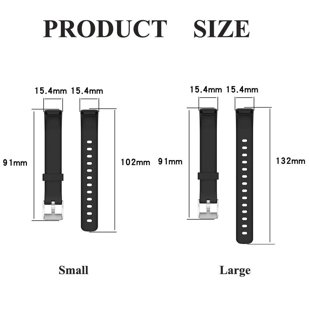 Correas de silicona suave para reloj Fitbit Luxe, repuesto de Correa de muñeca, accesorios de pulsera, 3 en 1