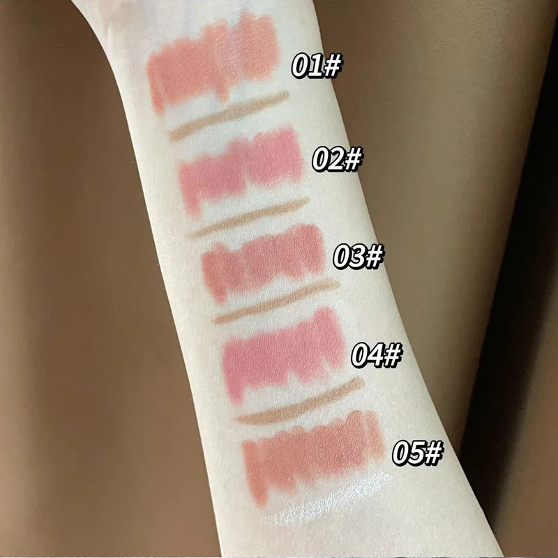 HERORANGE Dual-Ended Lip Liner & Velvet Matte Lipstick - Precision Lip Contouring with Soft Misty Finish