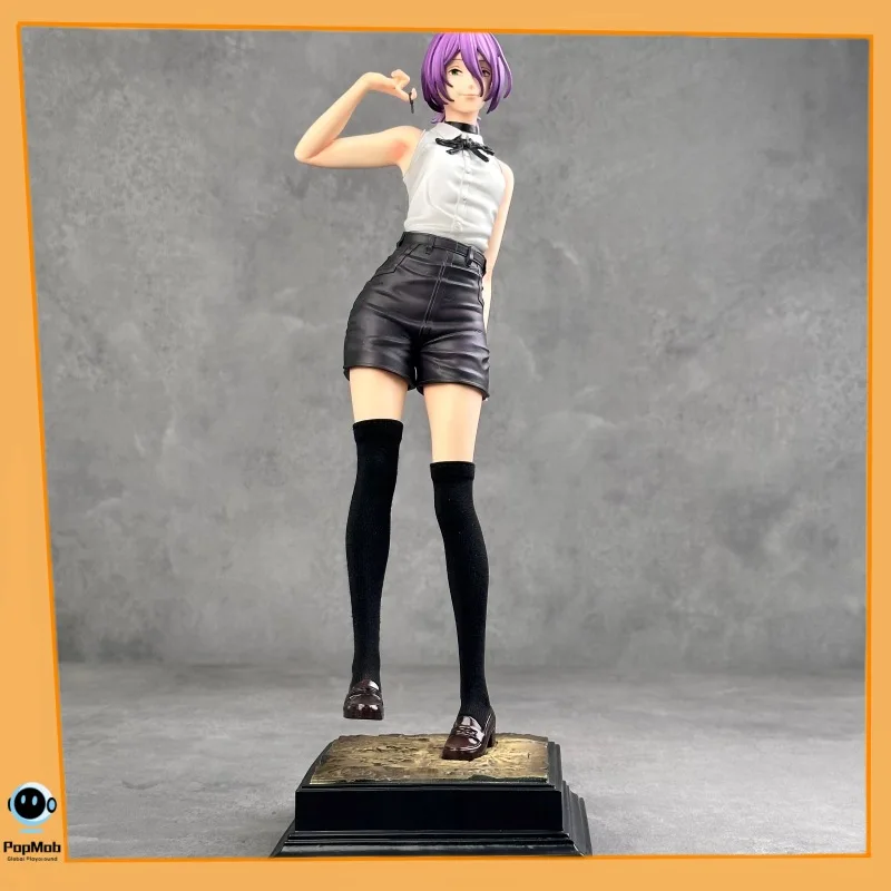 

Бензопила Человек Резе Бомбардировщик Демон GK Полноцветная окрашенная распылением ПВХ фигурка Коллекционная статуя Модель Аниме Девушка Настольный Коллекционная