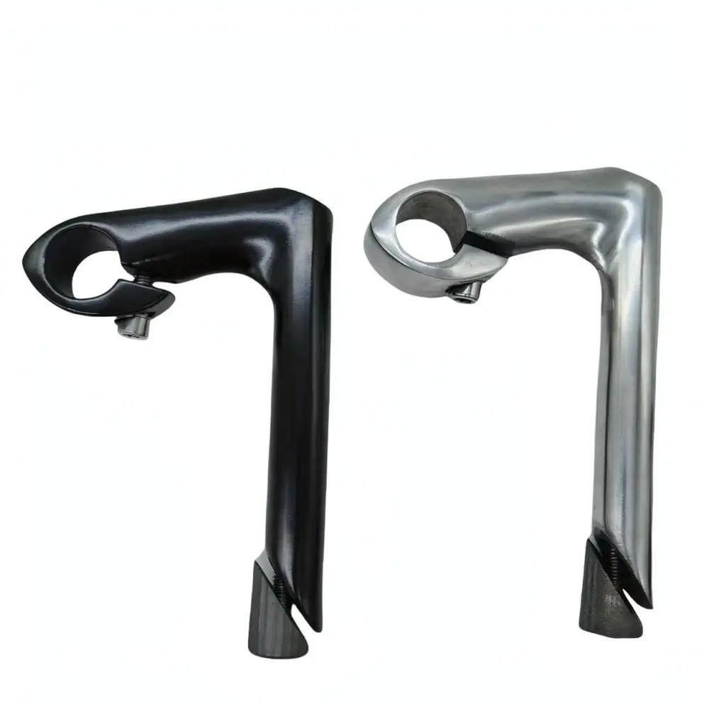 Classic Aluminum Quill Stem For Road Bike Fixie Bicycle Handlebar Riser Retro Cycling Components 25.4mm 22.2mm Steering Gear