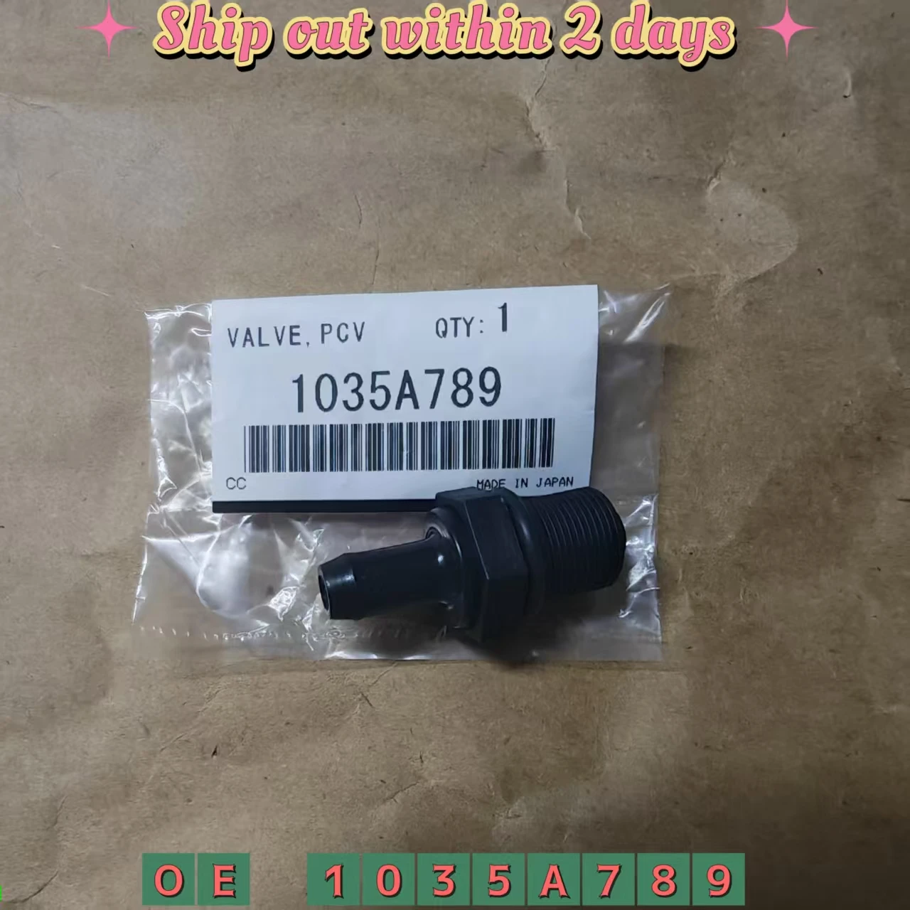 Positive Crankcase Ventilation PCV Valve For Mitsubishi Mirage ATTRAGE ASX Colt Xpander GA1W 11810-8J102 11810-EA200 1035A789