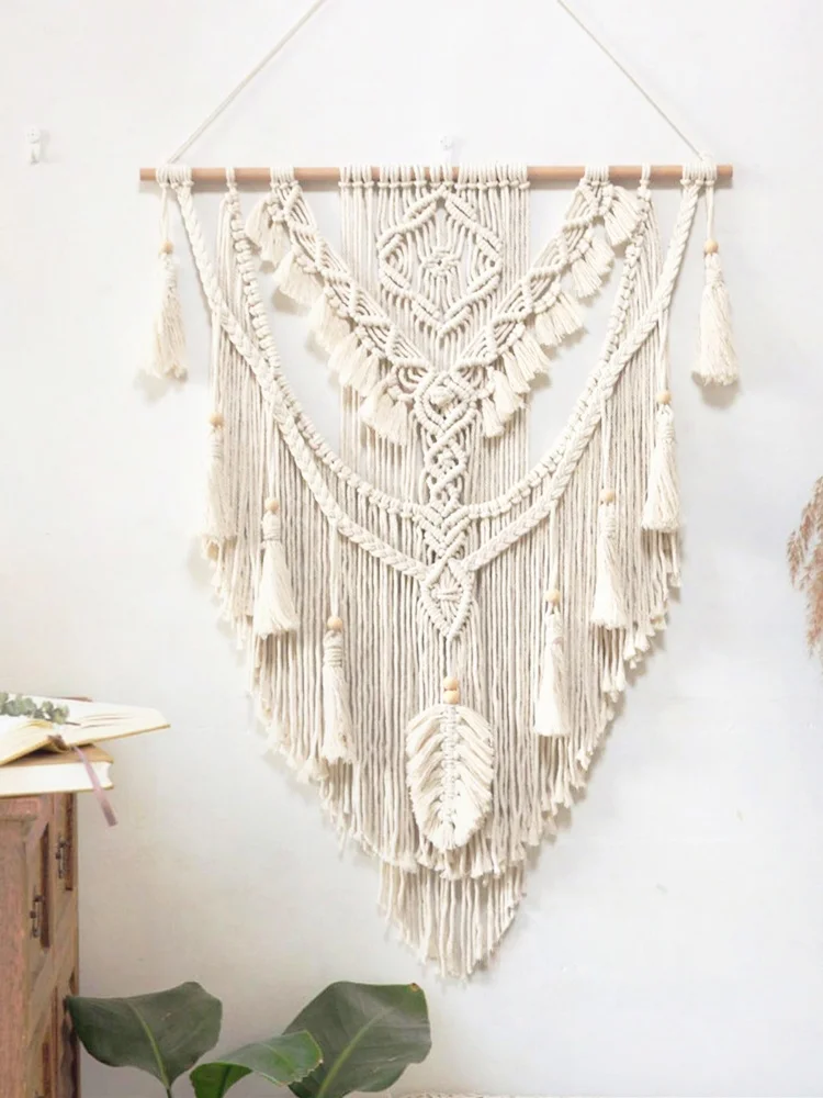 Nordic Bohemian Woven Tapestry Creative Home Decorations  Meter Box Cover Southeast Asian Wall Decor Rectangular Cotton