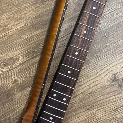 एसटी स्टाइल मेपल गिटार नेक विद रोज़वुड फ़िंगरबोर्ड - स्ट्रैट के लिए प्रीमियम इलेक्ट्रिक गिटार रिप्लेसमेंट पार्ट 8 best sales फेंडर नेक - №5