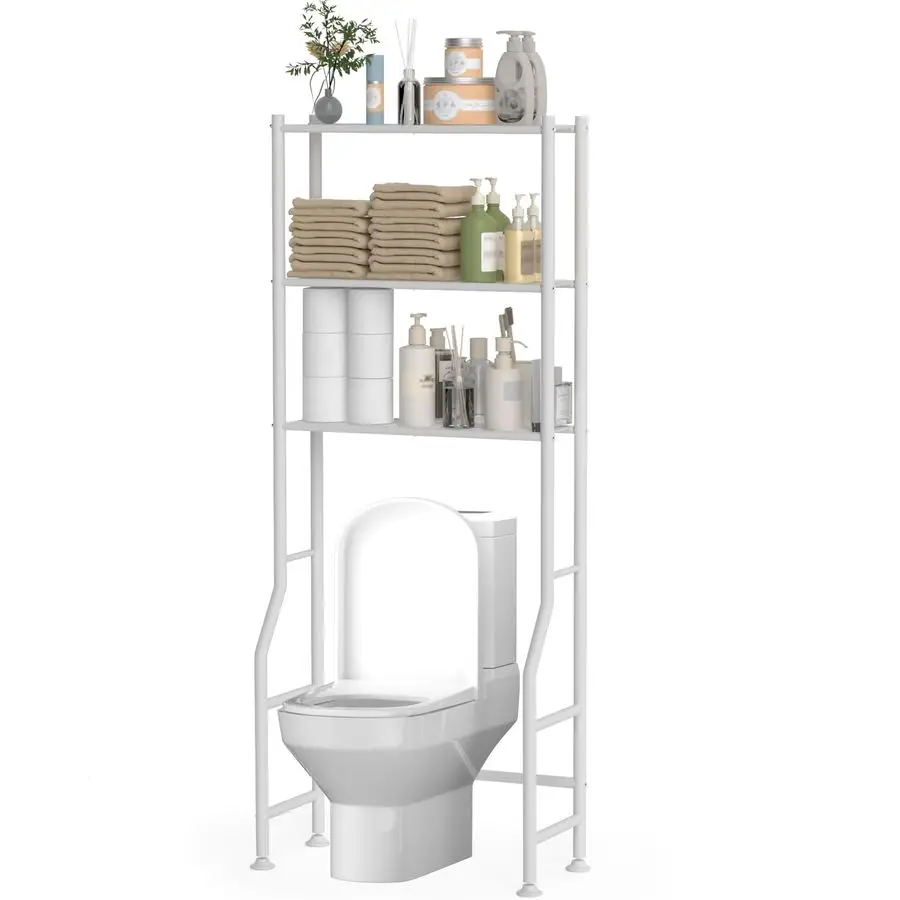 

Металлическая полка-органайзер над унитазом, отдельно стоящая полка для хранения, экономящая пространство, для ванной комнаты и прачечной