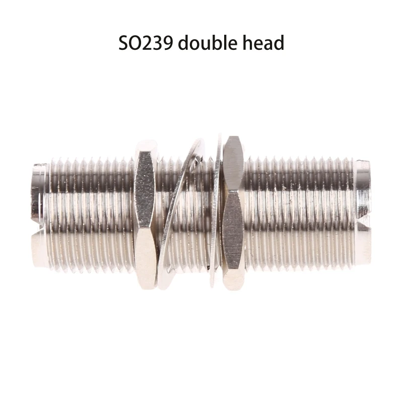 UHF гнездо до UHF гнездо перегородка RF коннектор крепление панели CB радио адаптер