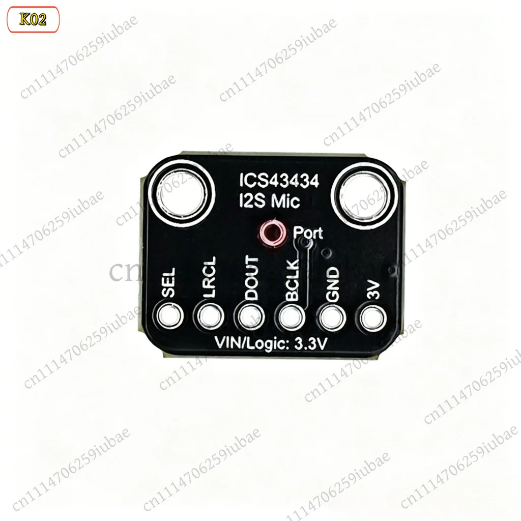 LD_TH ICS 43434 I2S MEMS Microphone Module Low Pass Filter for Arduino ESP32 Audio Capture, Replacement Parts