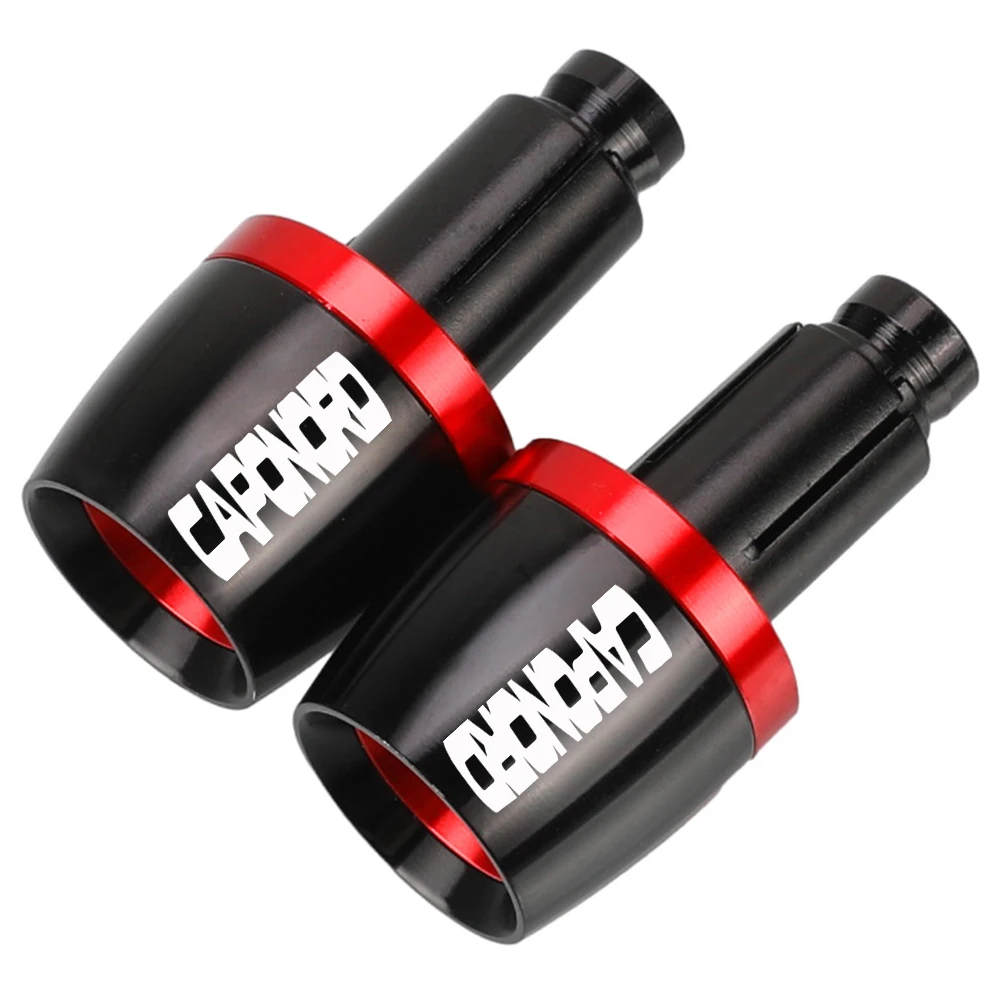 For Aprilia CAPONORD/ETV1000 2002 2003 2004 2005 2006 2007 CNC Universal Handlebar Grips Bar Ends Cap Counterweight Plug Slide