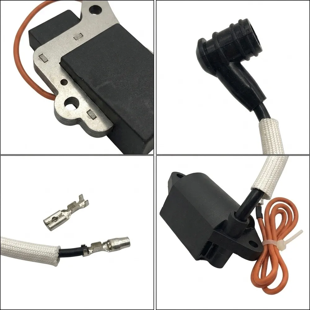 GYB-012 For Chainsaw Ignition Coil High Voltage Module Compatible with 488#A411000460 Robust Metal Construction 10x8x8 cm
