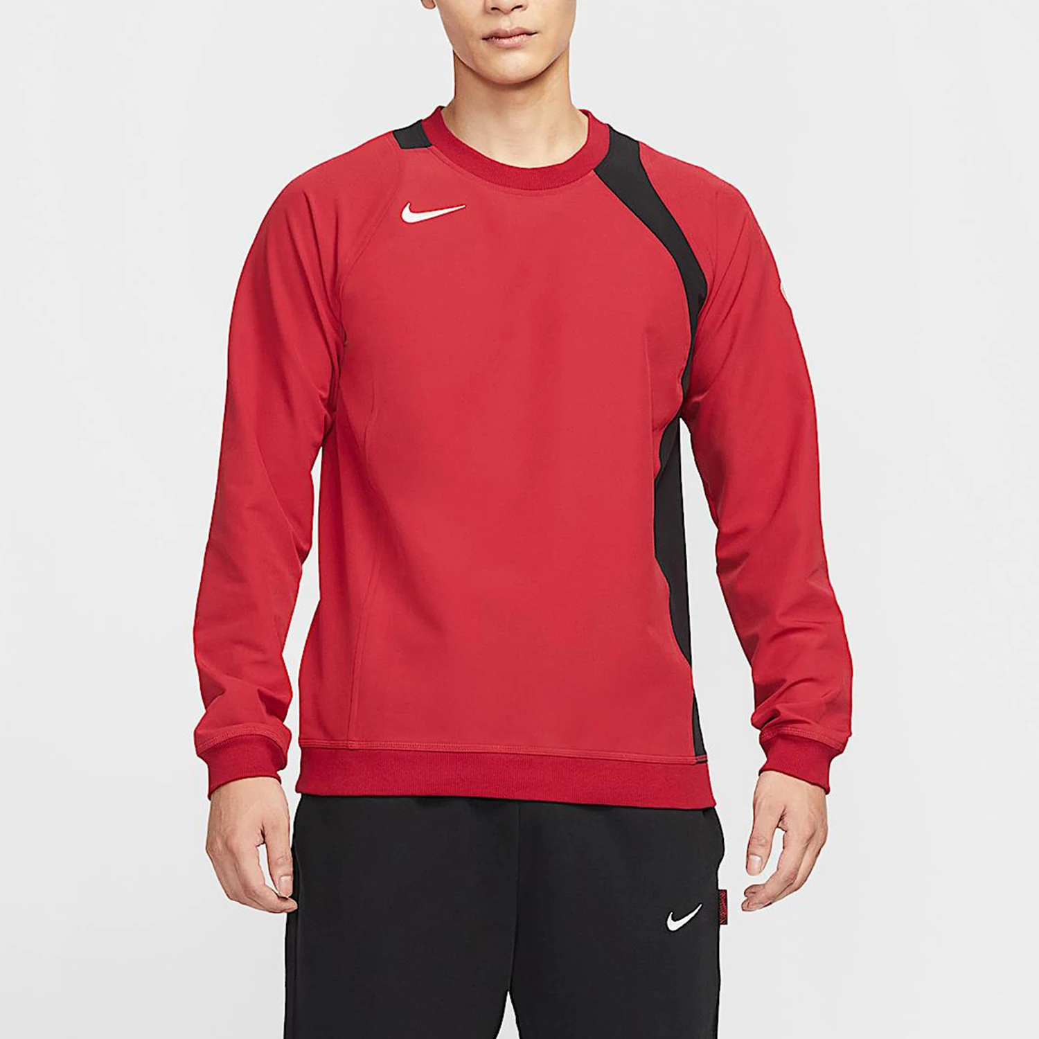 

Оригинальная осенняя мужская футбольная толстовка Nike с круглым вырезом и длинными рукавами HQ3397-687