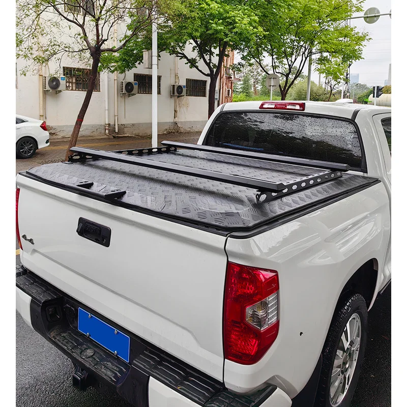 High Quality Lift Up 4X4 Full Offroad Vehicle Aluminum Fall Prevention Truck Pickup Hard Bed Cover Ranger
