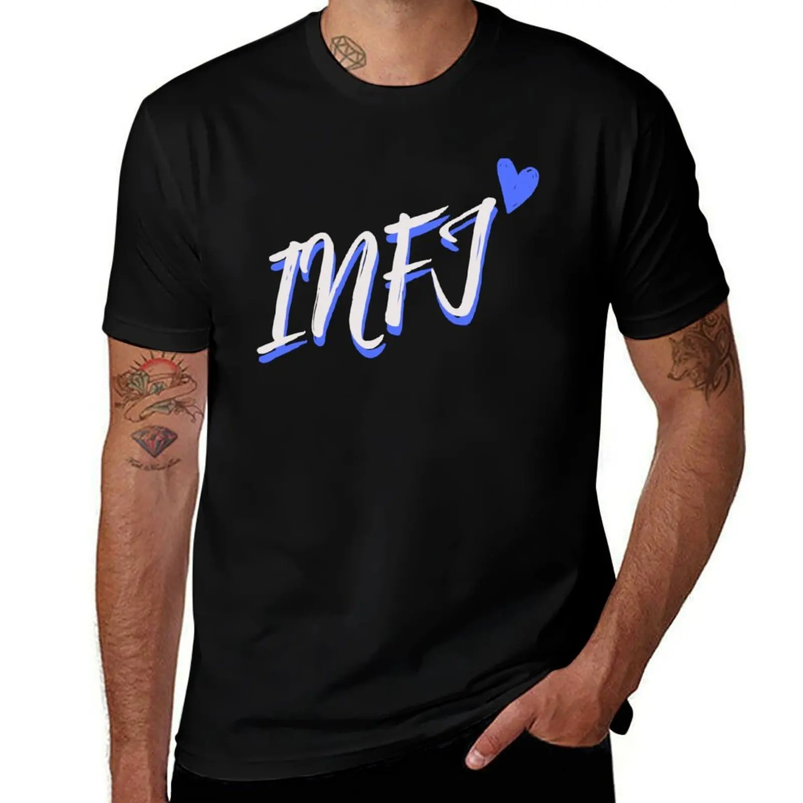 

INFJ personality type T-Shirt Plus Size Basic Short Sleeve Top