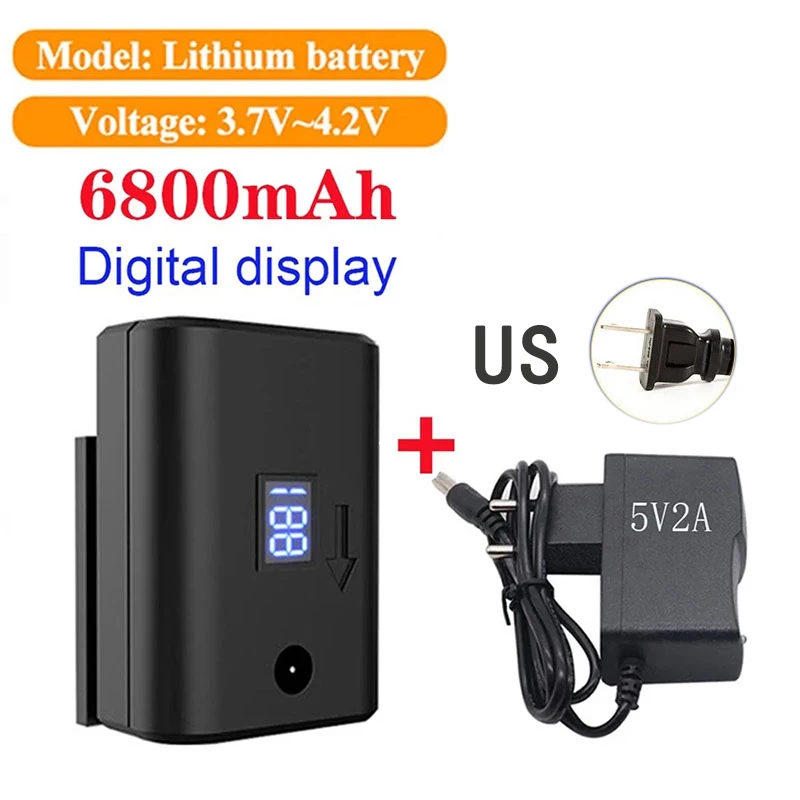 

Large Capacity 6800/13600mAh Chargeable Laser Level Battery for 8/12/16 Lines Leveling Tool Ing 3D Powerful Green Accessories