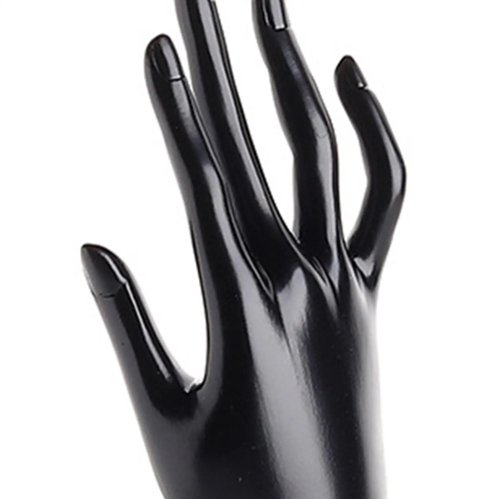 Female Mannequin Hand Display for Jewelry Vanity Tabletop Stores Compact Bracelet Bangle Necklace Holder for Chain Finger Ring