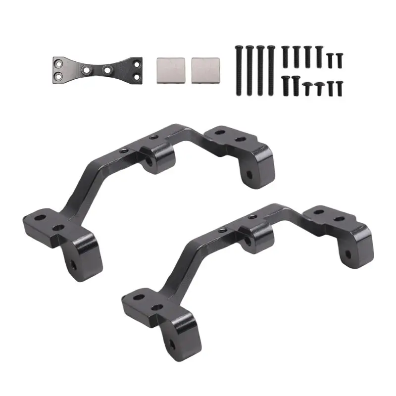 Hot Sale for MN D90 MN-90 MN99S MN99 RC Car Upgrade Parts Metal Pull Rod Base Seat & Axle Upper Servo Bracket Mount Accessories