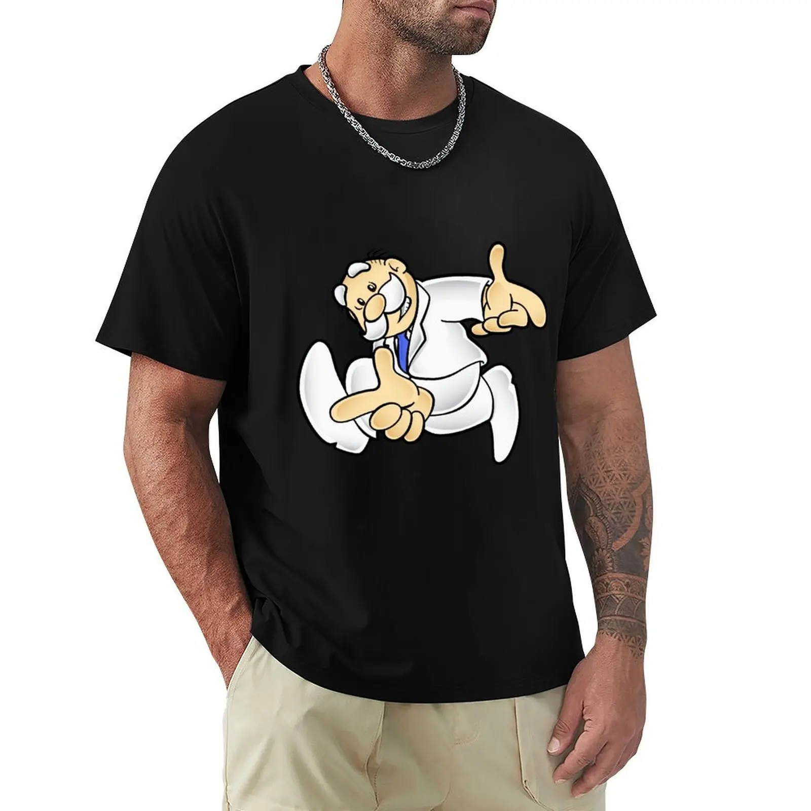 Camiseta Dr. Simi Adventure, camiseta sencilla informal de algodón de manga corta