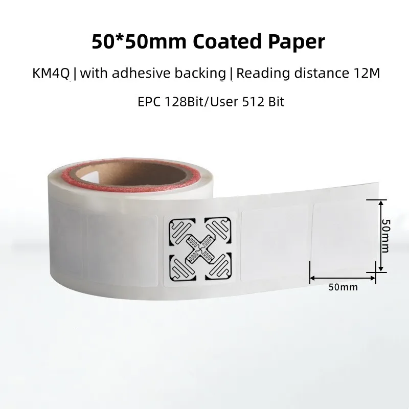 250-etiquettes-rfid-km4q-imprimables-autocollants-uhf-pour-la-logistique-les-vetements-les-actifs-de-bibliotheque-et-le-commerce-de-detail
