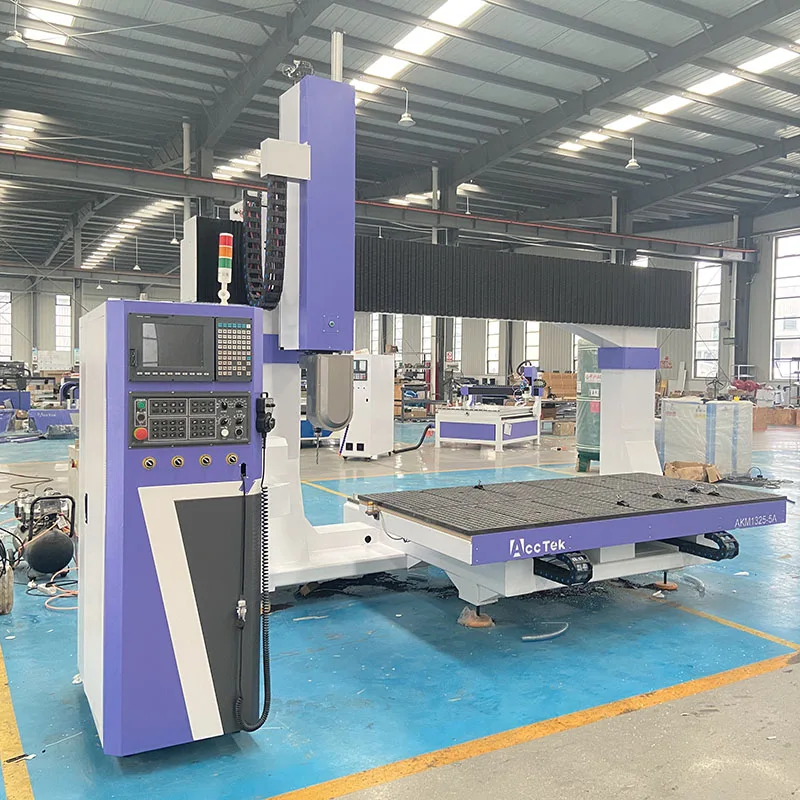 Routeur CNC 5 axes, Machine de découpe de métal, sculpture sur bois 3D, avec certificat CE, fourniture directe d'usine