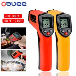 Oauee Digital GM320 termometro a infrarossi misuratore di temperatura senza contatto pirometro pistola a punta Laser IR-50 ~ 380 gradi