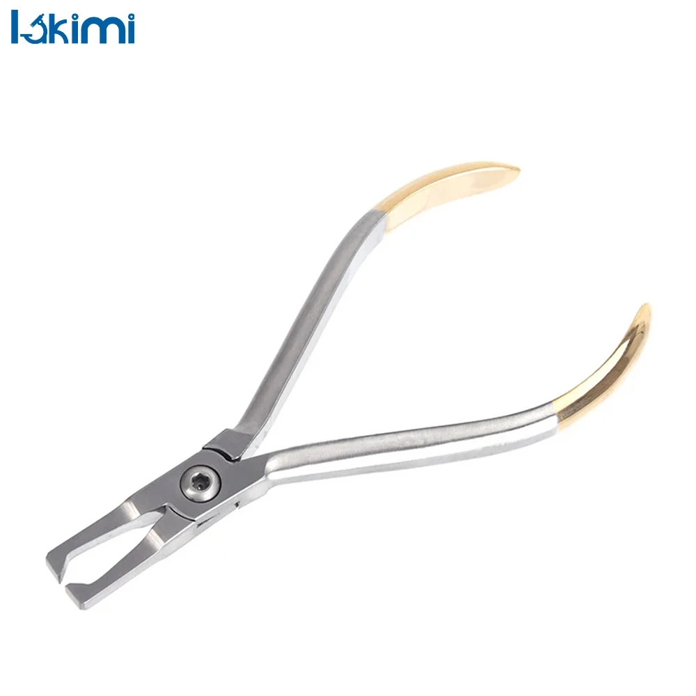 

Orthodontic Tools Stainless Steel Dental Anterior Teeth Bracket Removing Pliers Dentist Forceps Cutting Adhesive Pliers LK-AA113