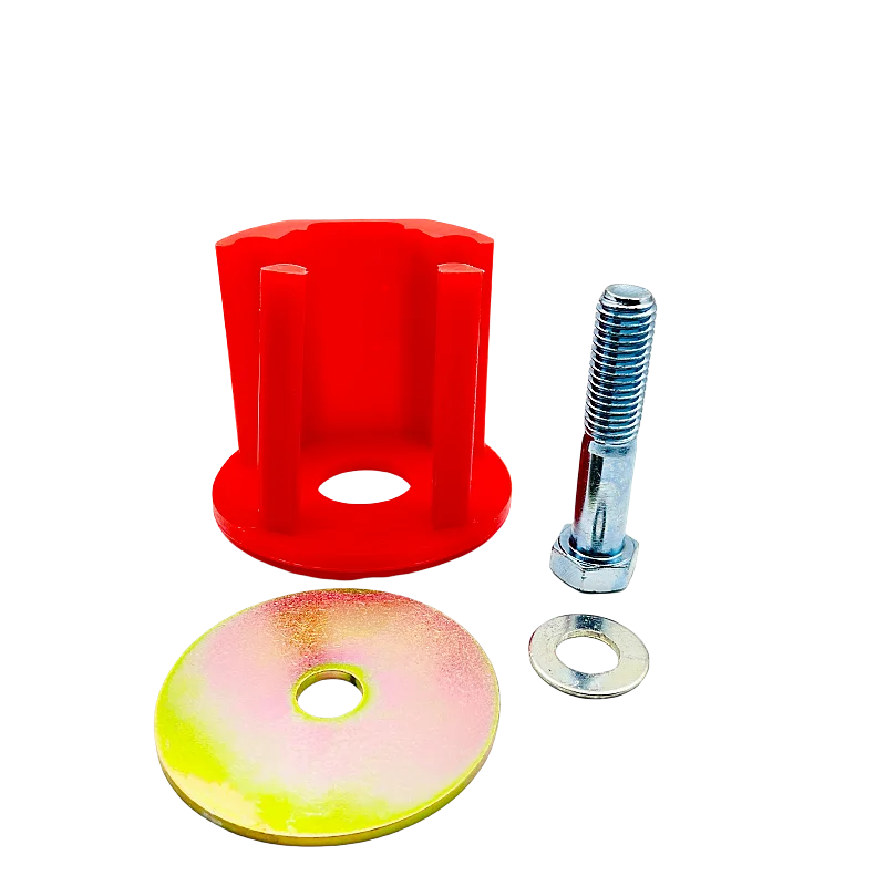 4 Piece for Volkswagen Audi A3 RABBIT V TIGUAN PASSAT JETTA GOLE Polyurethane Dog Bone Insertion Kit, Engine Bottom Fixing Liner view 2