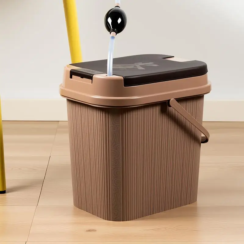 

Tea Wastewater Bucket Tea Table under Sink Water Filter Bucket Waste Trash Can Household Cleaning Tools Square Shape Bin