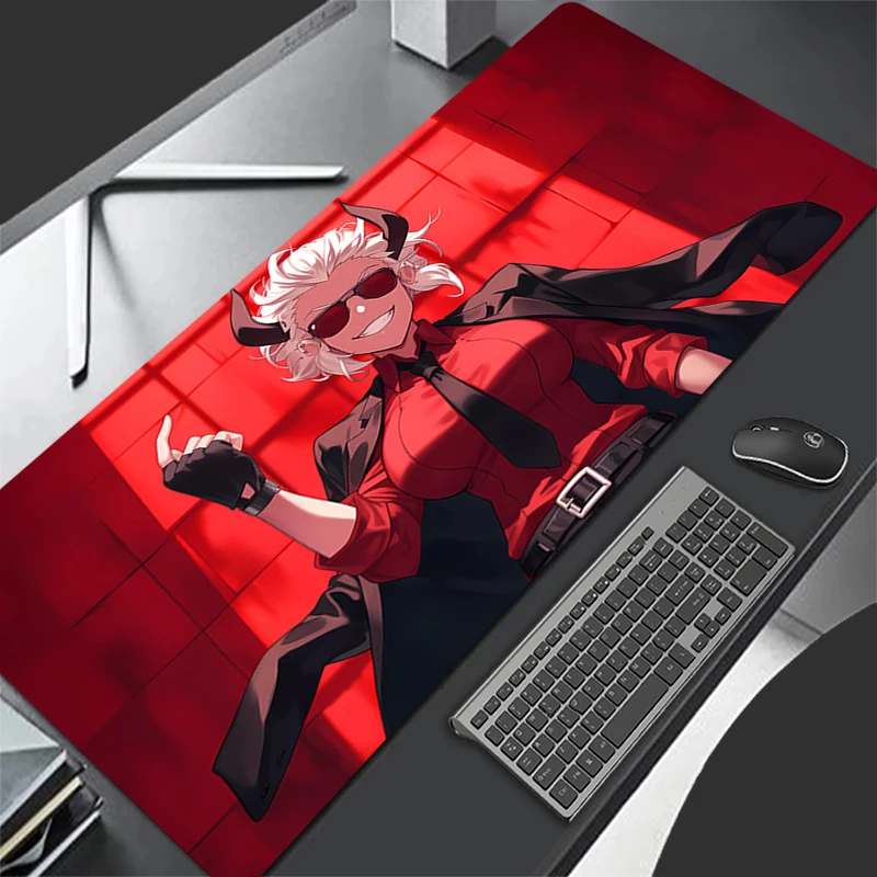 Helltaker Mouse pad animation computer accessories keyboard pad game player table pad PC carpet Kawaii Anime girl Mousepad XXXL