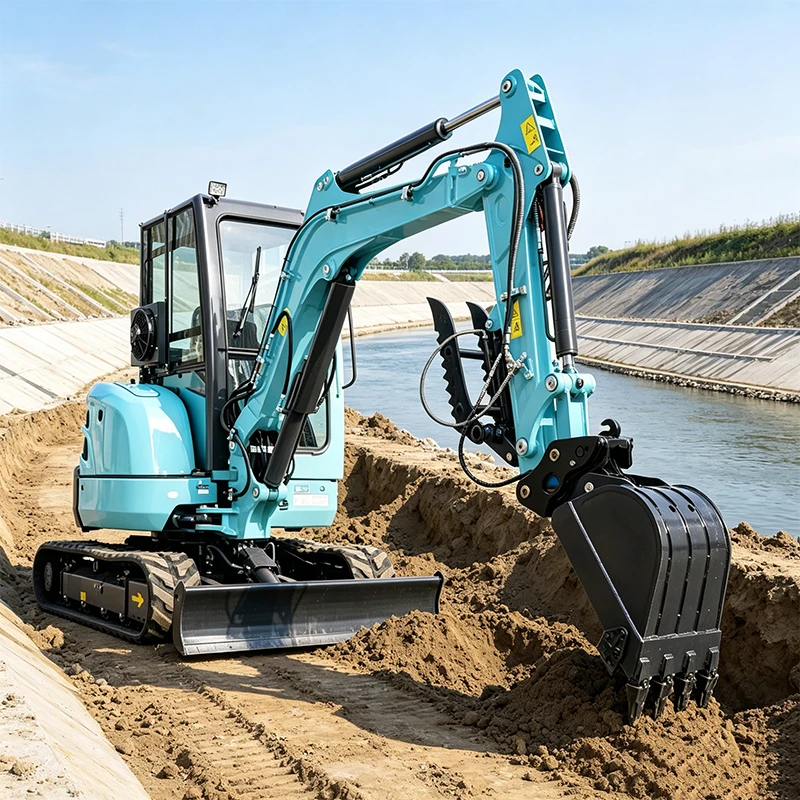 On-Demand Energy Supply Integrated Forming micro excavator mini excavator 5 ton kubota mini excavator parts