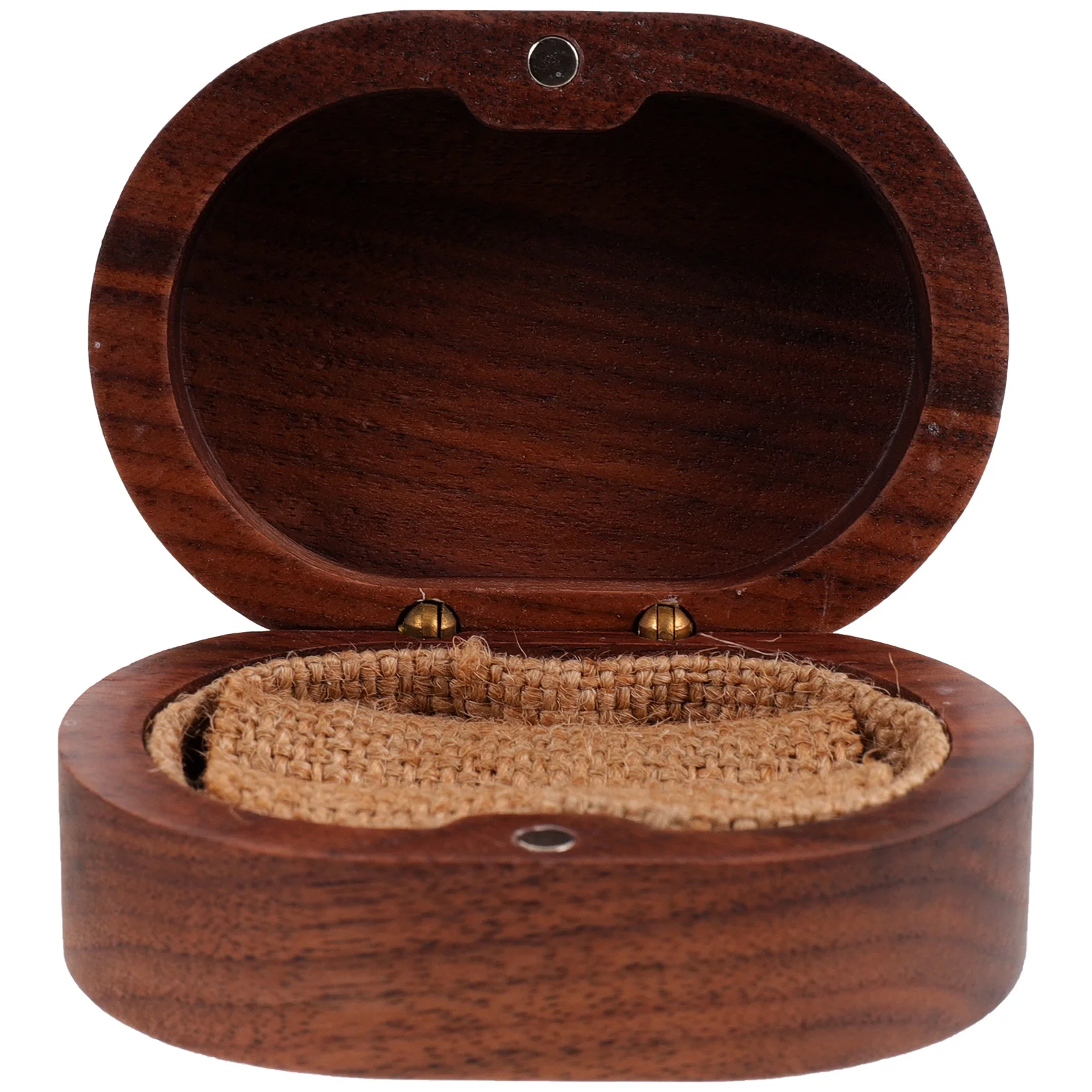 

Rustic Wooden Ring Box Solid Wood Case for Engagement Wedding Proposal Jewelry Organizer Storage Engagement Ring Box