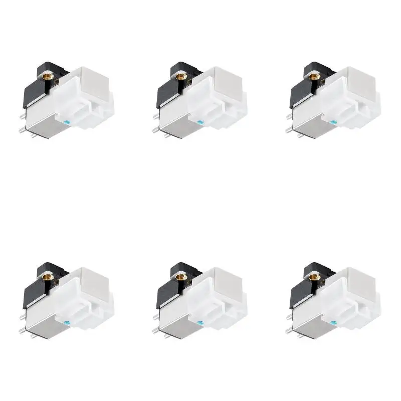 6Pack X(Magnetic Cartridge Stylus AT3600L Replacement LP Vinyl Record Player Needle for Phonograph Turntable